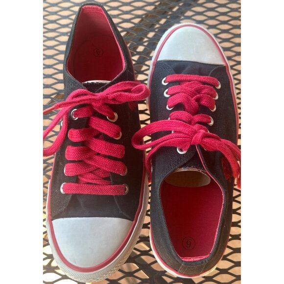 University of Oklahoma OU Sooners Low Top Canvas Shoes Adult Women's Size 6 - Picture 3 of 16